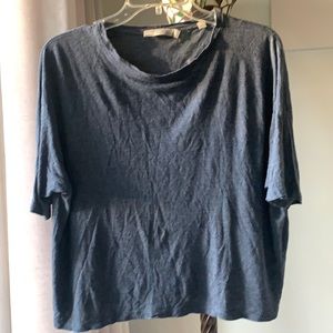 Vince Dark Blue Top Medium
